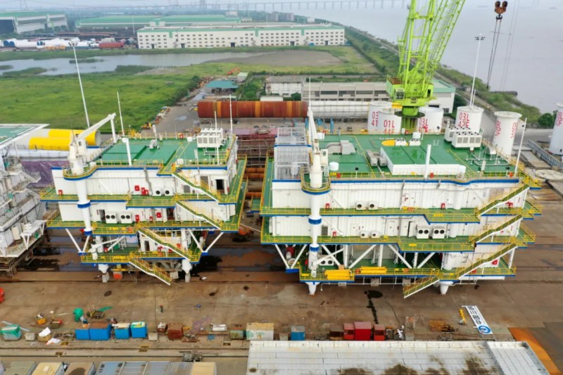 三峡大丰H8-2海上风电项目“双站 ”通过出厂验收