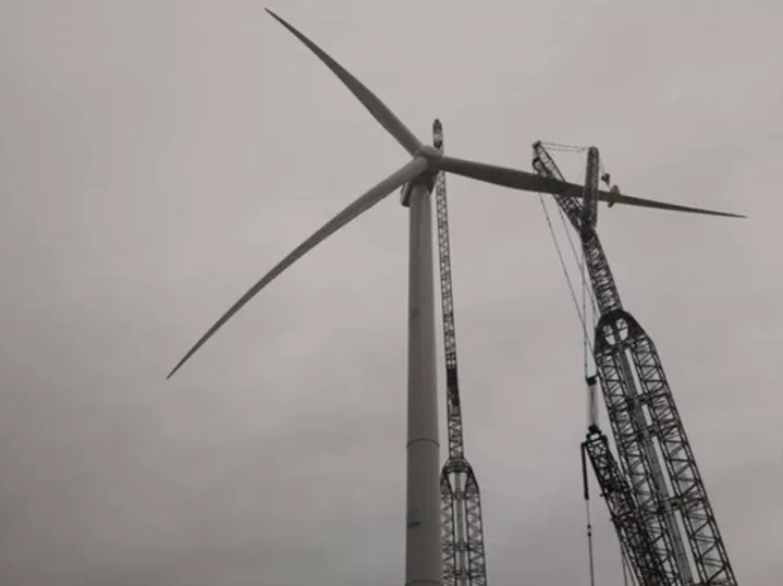 全球最大海上风电试验机型，安装完毕！