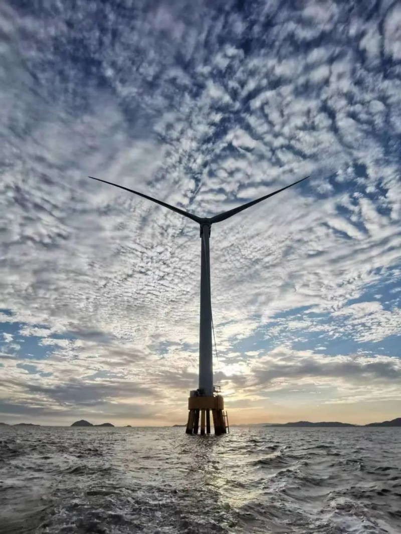 浙江玉环一期海上风电项目顺利通过“240小时”试运行