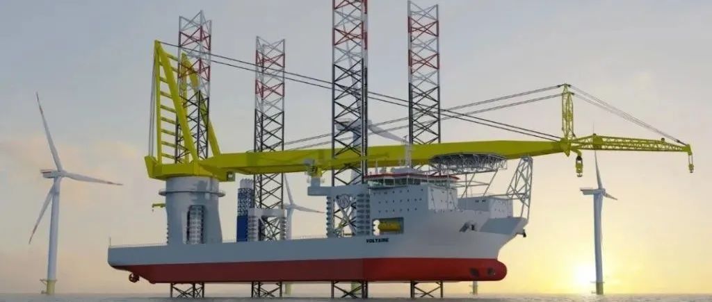 全球最大自升式风电安装船下水