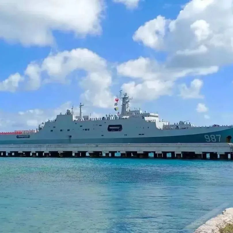 中船集团第七〇八研究所研发的两型舰运送救援物资成功抵达汤加
