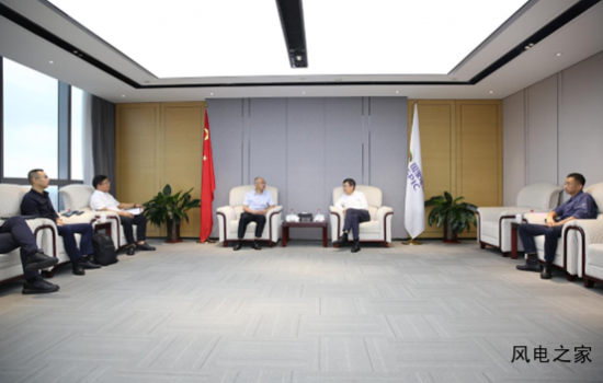 哈电风能与国家电投山东公司高层会谈！