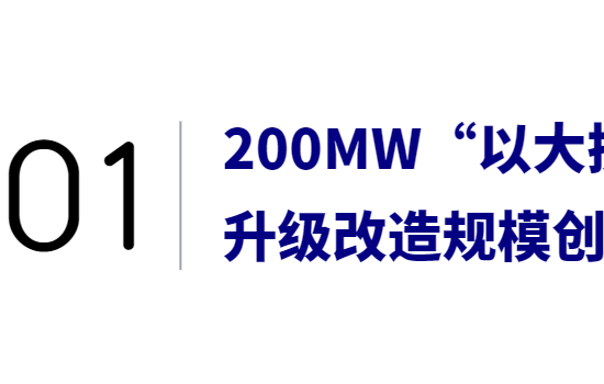 200MW！电气风电中标“以大换小”风电技改项目！