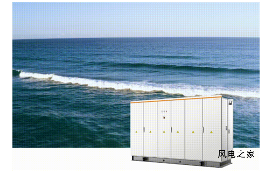 阳光电源8.xMW海上风电变流器成功完成装机测试！
