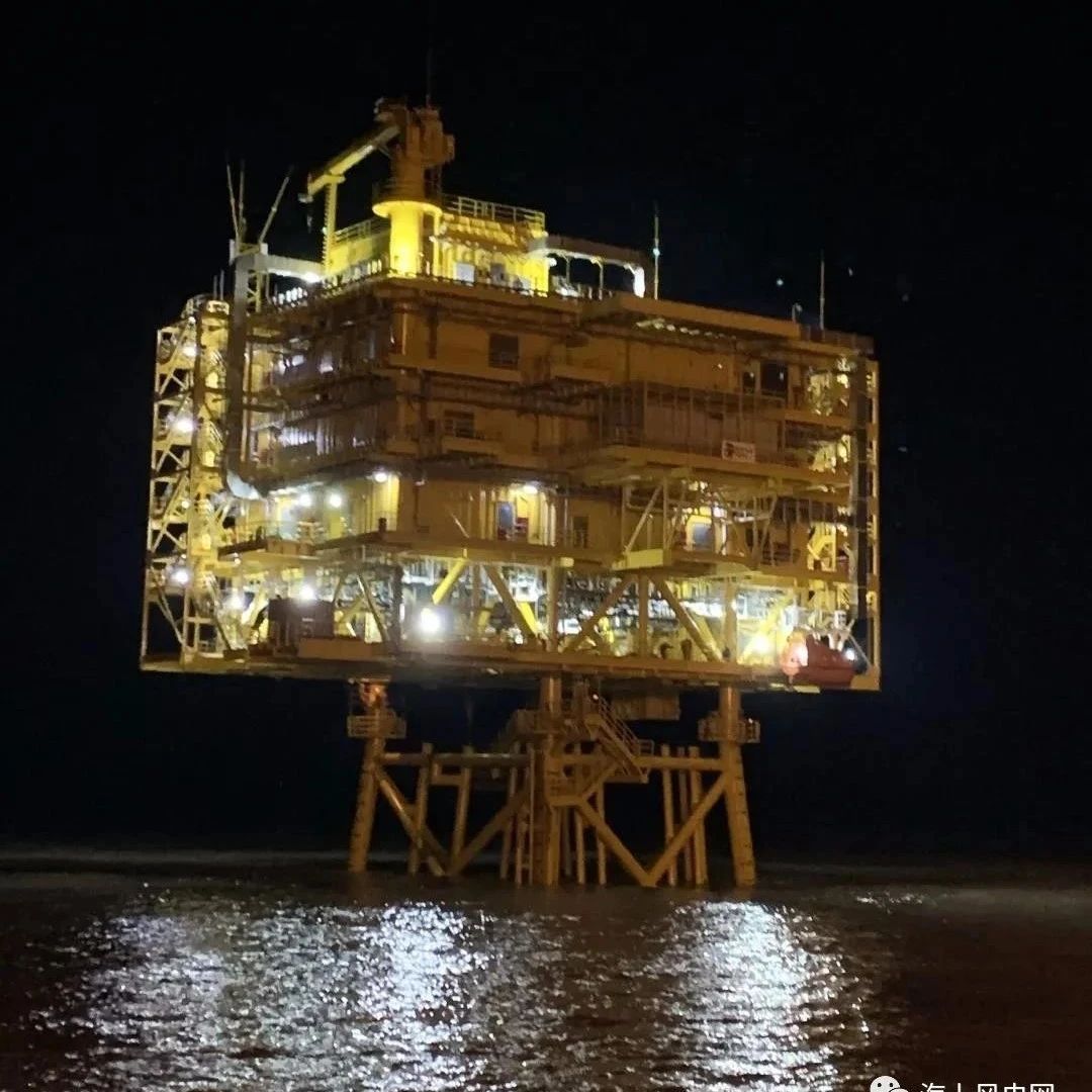 战“疫”不放松，复工进行时 | 滨海南H3项目海上升压站顺利完成吊装