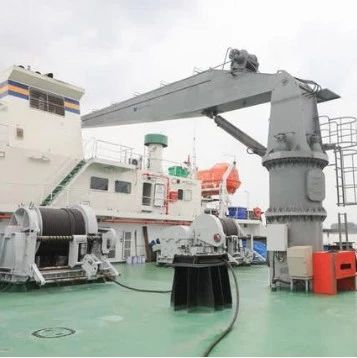 “中天5号”敷缆船正式开赴海上风电建设前线