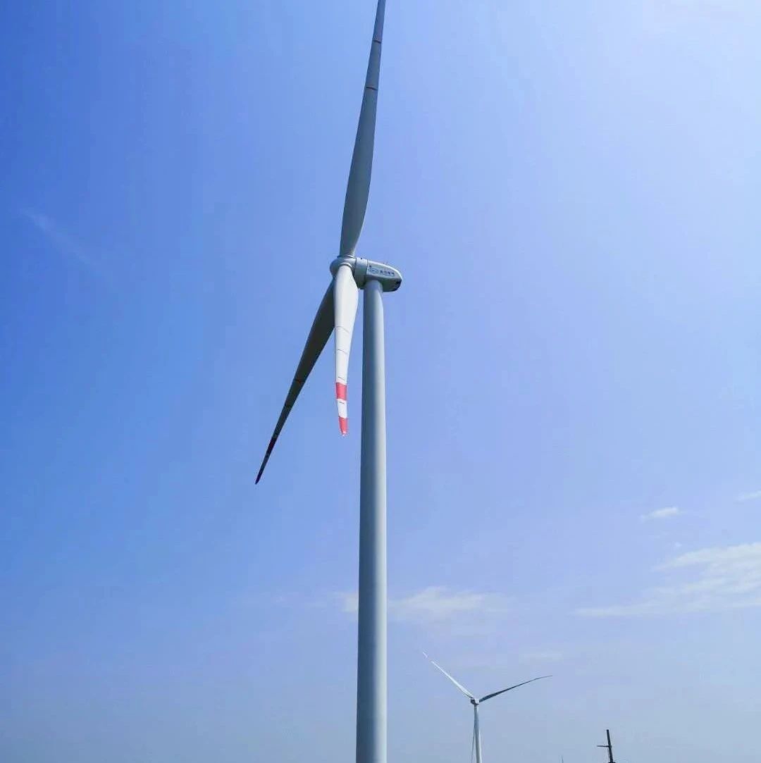 东方风电东方风电自主研制国内单机容量最大陆上风电机组并网发电