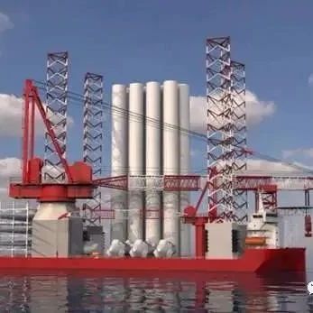 七〇八所与冠盛船务签订3000吨自升自航式海上风电施工平台设计合同