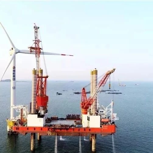 风场一线：福能三川海上风电公司风机吊装再创新速度！