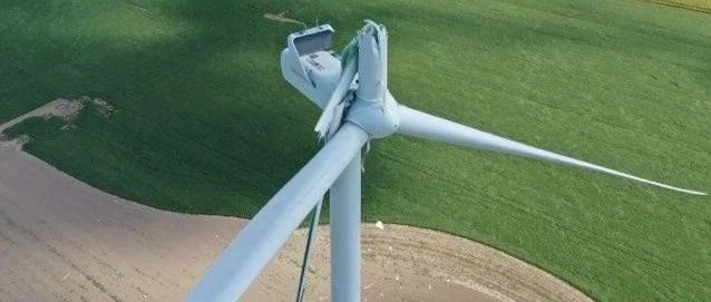 事故！维斯塔斯风机叶片破裂，系V150-4.2MW风电机组！